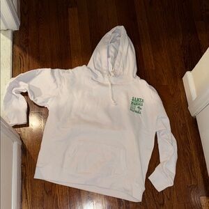 Ocean drive Santa Monica waves large nwot Hoodie with Green Graphic